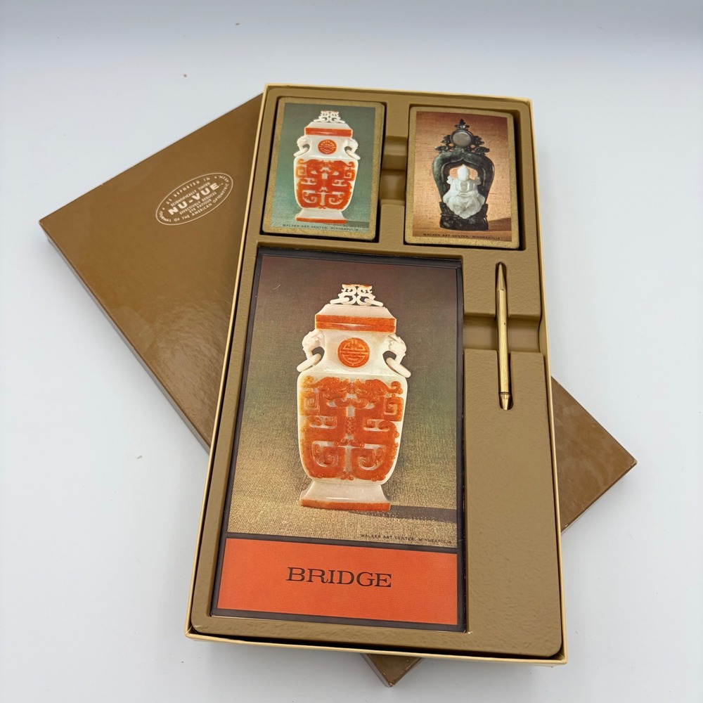 Vintage Stancraft Bridge Giftpak Walker Art Center Minneapolis Jade Cards Set